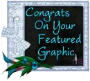 Congrats On Your Featured Graphic