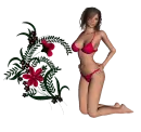 Woman with Flowers