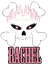 Girly Flame Skull -Rachel-