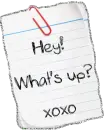 Hey, what's up?