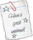 Have a great weekend!