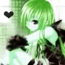 Green Anime Girl