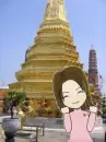 Cute Buachompoo doll in wat arun