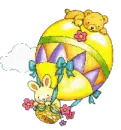 Bunny Bear Balloon