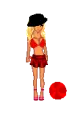 animated doll