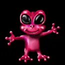 Fuschia alien