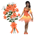 Woman with Flowers