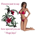 Woman with Flowers