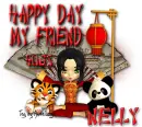 Happy day my friend-Nelly