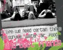 In life...