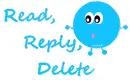 read,reply,delete