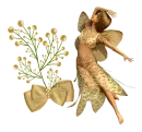 Woman stands to flower