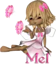 Mel pink doll