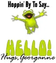 Hoppy Frog~Georganne