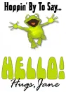 Hoppy Frog~Jane
