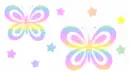 MARIPOSAS CON ESTRELLAS
