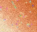 background Orange glitter