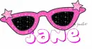 Pink sunglasses - Jane