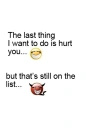 the list