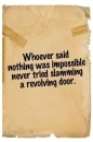 impossible
