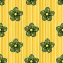 green roses background
