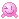 pink smiley wink