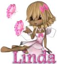 LINDA pink doll