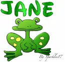 Cute froggy - Jane