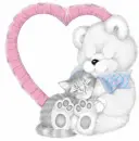 Birthday Note~Cute Bear & Kitty