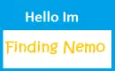 finding nemo