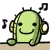 cactus listening to music