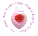 Carina, Happy Birthday!