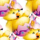 Easter Chicky - background