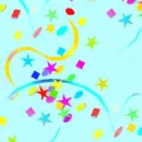 Confetti Birthday Party - background