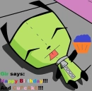 gir says happy birthday
