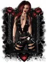 Rock girl frame