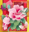 Hummingbird, blooms and butterfly - Jessi