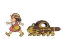 CatBus following Girl.