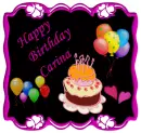 Happy Birthday Carina