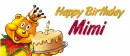 HAPPY BIRTHDAY  mimi