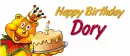HAPPY BIRTHDAY  Dory