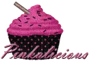 Pink & Black Cupcake -Pinkalicious-
