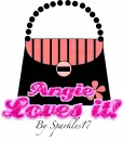 Pink and Black purse - Angie loves it