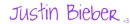 Justin Bieber