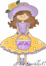 Pretty Girl  with purse- Pami