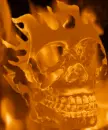 FIRE SKULL