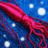 Colored Giant Squid Victorian Lithograph Avatar