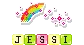 Rainbow blinkie - Jessi