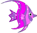 Pink Glitter Fish - Background
