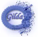 Blue flowers-Gilda